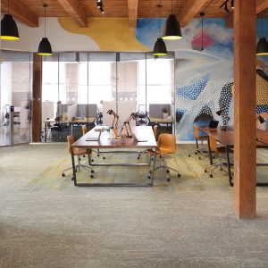 Alfombra modular Living Systems - Shaw Contract - La europea