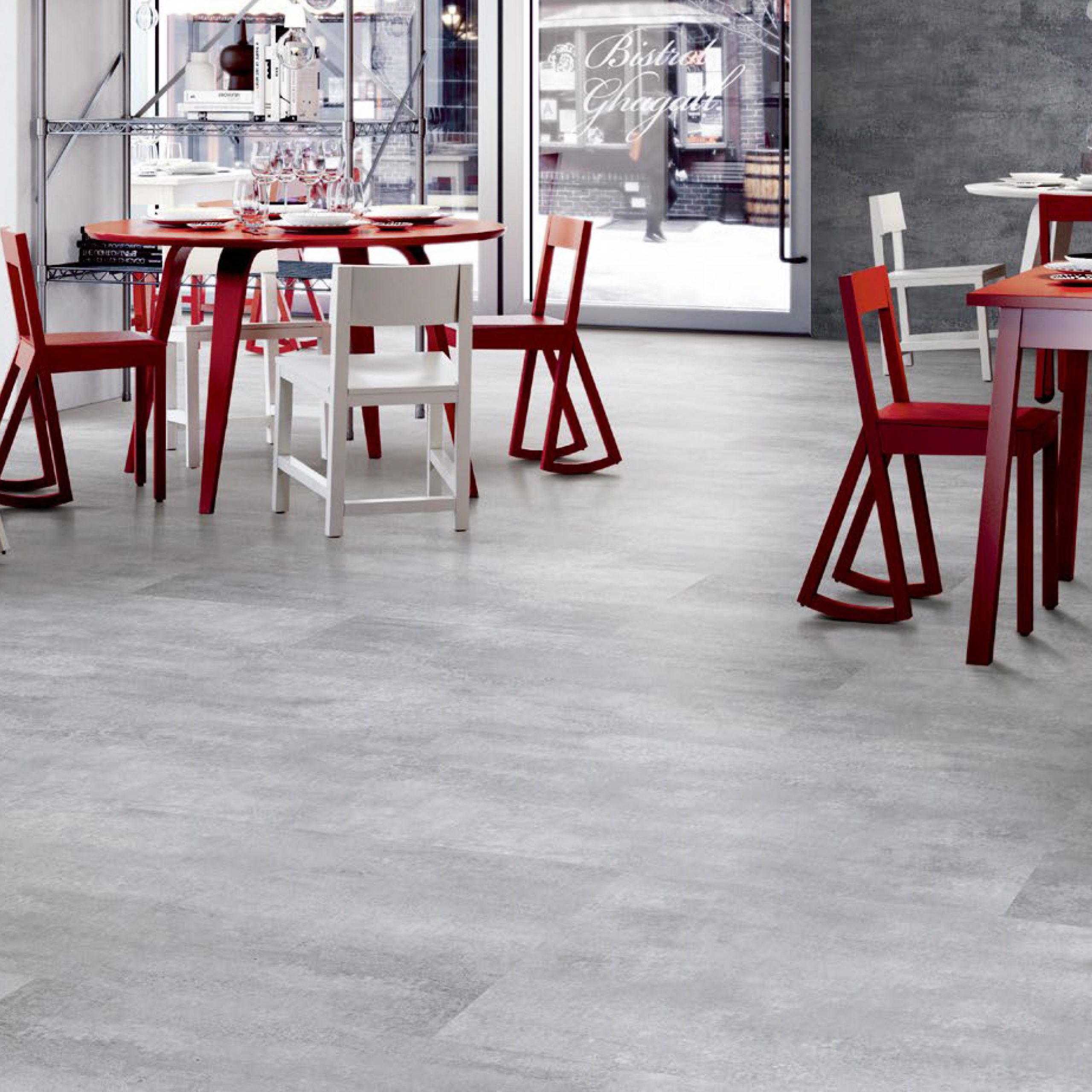 Piso autoposante loose lay Cement - La europea