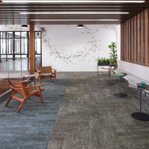 Alfombra modular Living Systems - Shaw Contract - La europea