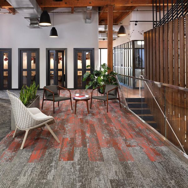 Alfombra modular Living Systems - Shaw Contract - La europea