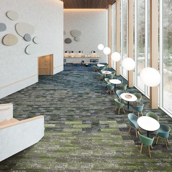 Alfombra modular Living Systems - Shaw Contract - La europea