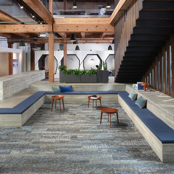 Alfombra modular Living Systems - Shaw Contract - La europea