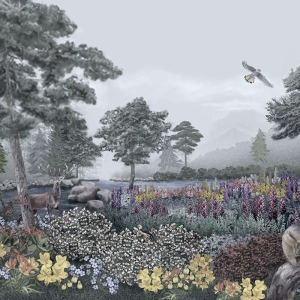 Mural DP - Bosque patagónico