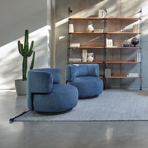 Poltrona giratoria K-waiting - Kartell - La europea